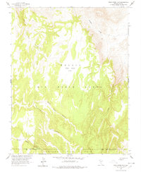 preview thumbnail of historical topo map of Nye County, NV in 1963