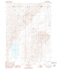 Download a high-resolution, GPS-compatible USGS topo map for Denio, NV (1990 edition)