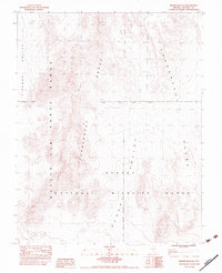 Download a high-resolution, GPS-compatible USGS topo map for Desert Hills NE, NV (1983 edition)