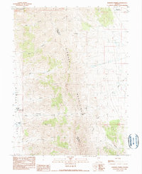 Download a high-resolution, GPS-compatible USGS topo map for Diamond Springs, NV (1990 edition)