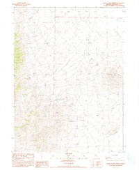 Download a high-resolution, GPS-compatible USGS topo map for Donna Schee Spring, NV (1990 edition)