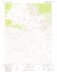 preview thumbnail of historical topo map of Elko County, NV in 1980