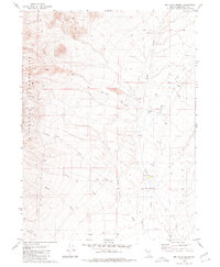 Download a high-resolution, GPS-compatible USGS topo map for Dry Hills South, NV (1980 edition)