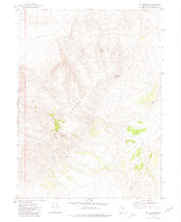 preview thumbnail of historical topo map of Pershing County, NV in 1980