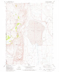 Download a high-resolution, GPS-compatible USGS topo map for Duck Lake, NV (1980 edition)