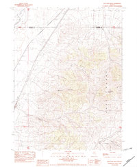 preview thumbnail of historical topo map of Pershing County, NV in 1982