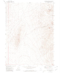 preview thumbnail of historical topo map of Pershing County, NV in 1980