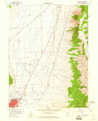 Download a high-resolution, GPS-compatible USGS topo map for East Ely, NV (1961 edition)