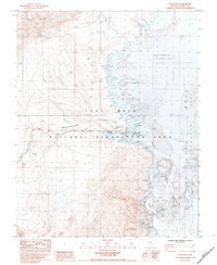 Download a high-resolution, GPS-compatible USGS topo map for Echo Bay, NV (1984 edition)