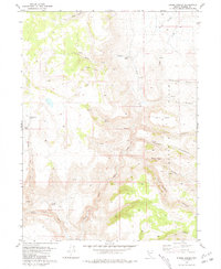Download a high-resolution, GPS-compatible USGS topo map for Eddies Garden, NV (1981 edition)