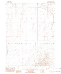 preview thumbnail of historical topo map of Humboldt County, NV in 1988