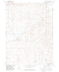 Download a high-resolution, GPS-compatible USGS topo map for Elevenmile Well, NV (1991 edition)