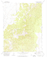 Download a high-resolution, GPS-compatible USGS topo map for Elkhorn Canyon, NV (1974 edition)