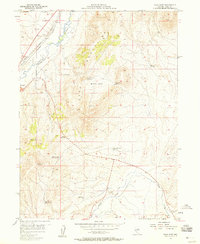 preview thumbnail of historical topo map of Elko County, NV in 1957