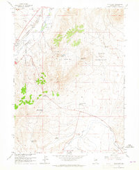 preview thumbnail of historical topo map of Elko County, NV in 1962