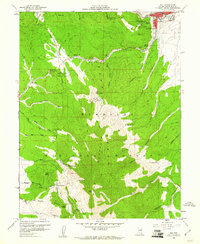 Download a high-resolution, GPS-compatible USGS topo map for Ely, NV (1961 edition)
