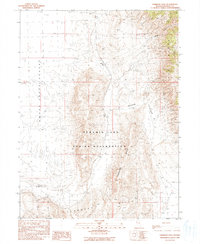 Download a high-resolution, GPS-compatible USGS topo map for Emerson Pass, NV (1990 edition)