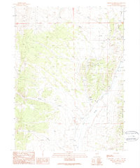 Download a high-resolution, GPS-compatible USGS topo map for Emigrant Pass, NV (1989 edition)