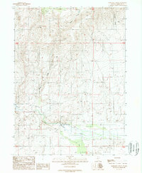 preview thumbnail of historical topo map of Humboldt County, NV in 1988