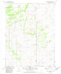 Download a high-resolution, GPS-compatible USGS topo map for Ferber Peak SE, NV (1982 edition)
