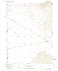 Download a high-resolution, GPS-compatible USGS topo map for Flanigan, NV (1966 edition)