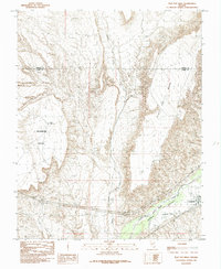 preview thumbnail of historical topo map of Clark County, NV in 1985
