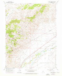 Download a high-resolution, GPS-compatible USGS topo map for Flowery Peak, NV (1976 edition)