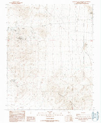 Download a high-resolution, GPS-compatible USGS topo map for Fourth of July Mountain, NV (1990 edition)