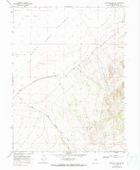 Download a high-resolution, GPS-compatible USGS topo map for Franklin Lake SE, NV (1990 edition)