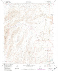 Download a high-resolution, GPS-compatible USGS topo map for Frenchman Mtn, NV (1983 edition)