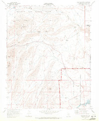 Download a high-resolution, GPS-compatible USGS topo map for Frenchman Mtn, NV (1972 edition)