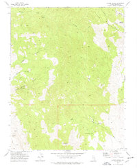 Download a high-resolution, GPS-compatible USGS topo map for Garden Spring, NV (1977 edition)