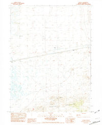 preview thumbnail of historical topo map of Humboldt County, NV in 1982