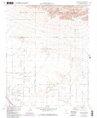 Download a high-resolution, GPS-compatible USGS topo map for Gass Peak SW, NV (1984 edition)