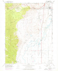 Download a high-resolution, GPS-compatible USGS topo map for Genoa, NV (1976 edition)