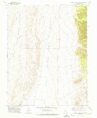 Download a high-resolution, GPS-compatible USGS topo map for Georges Canyon Rim SE, NV (1974 edition)