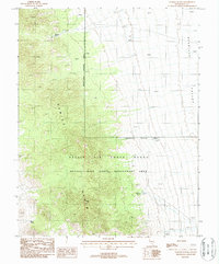 Download a high-resolution, GPS-compatible USGS topo map for Georges Water, NV (1988 edition)