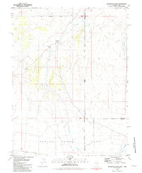 Download a high-resolution, GPS-compatible USGS topo map for Georgetta Ranch, NV (1981 edition)