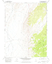 Download a high-resolution, GPS-compatible USGS topo map for Gilbert Creek SE, NV (1980 edition)