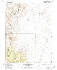 Download a high-resolution, GPS-compatible USGS topo map for Gilbert Creek SW, NV (1984 edition)