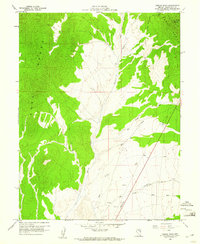 Download a high-resolution, GPS-compatible USGS topo map for Giroux Wash, NV (1961 edition)