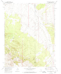 Download a high-resolution, GPS-compatible USGS topo map for Gleason Basin, NV (1974 edition)