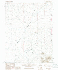 Download a high-resolution, GPS-compatible USGS topo map for Goat Ranch Well, NV (1986 edition)