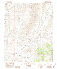 Download a high-resolution, GPS-compatible USGS topo map for Gold Butte, NV (1984 edition)