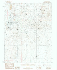 Download a high-resolution, GPS-compatible USGS topo map for Goldfield, NV (1988 edition)