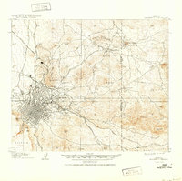 Download a high-resolution, GPS-compatible USGS topo map for Goldfield, NV (1952 edition)