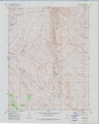 Download a high-resolution, GPS-compatible USGS topo map for Goldyke, NV (1980 edition)