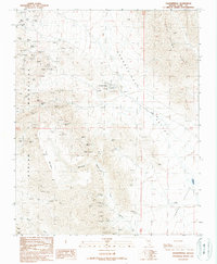 Download a high-resolution, GPS-compatible USGS topo map for Goodsprings, NV (1990 edition)