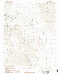 Download a high-resolution, GPS-compatible USGS topo map for Goodsprings, NV (1990 edition)