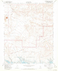 Download a high-resolution, GPS-compatible USGS topo map for Government Wash, NV (1973 edition)